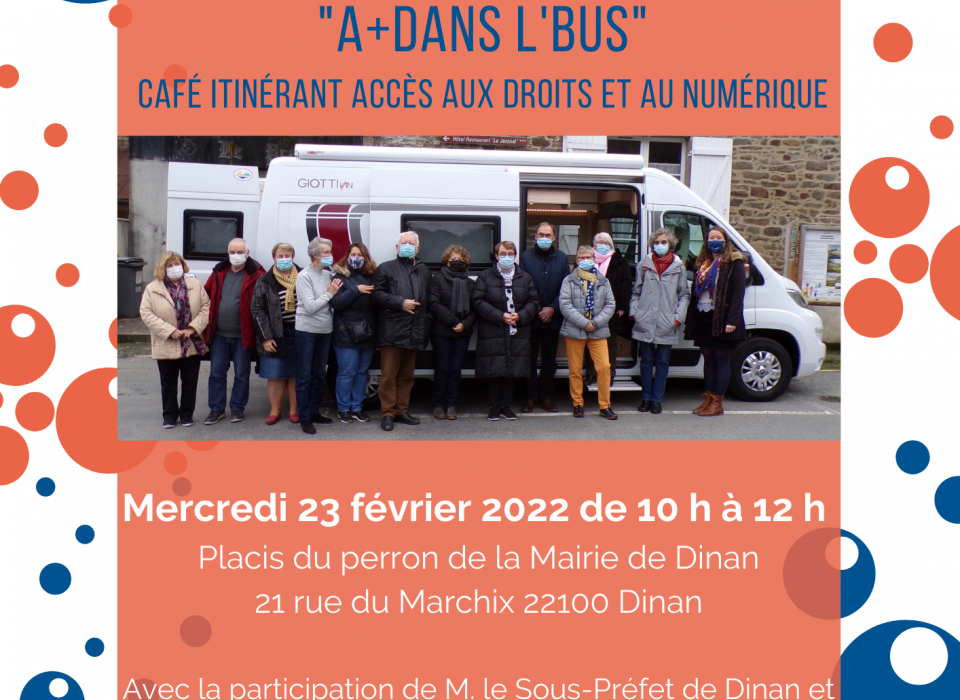 Inauguration du Fraterni'bus « A+ dans l'bus ! »