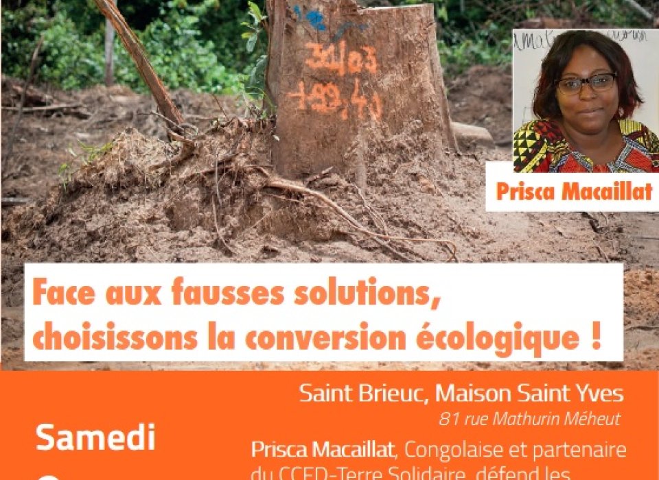 Face aux fausses solutions, choisissons la conversion écologique
